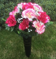 Carnation Grave Vase Spike