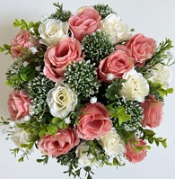 Pink  and Cream Roses