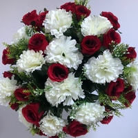 Winter Red and Cream Luxury Bouquet
