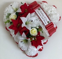 Heart Christmas Wreath